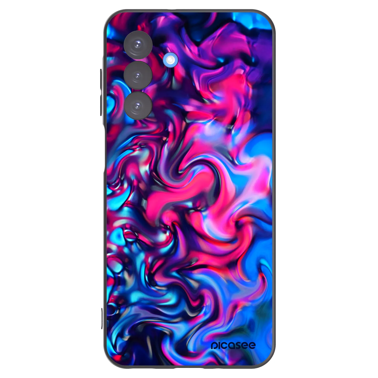 Picasee Μαύρη θήκη σιλικόνης για Samsung Galaxy A17 5G - Redlight