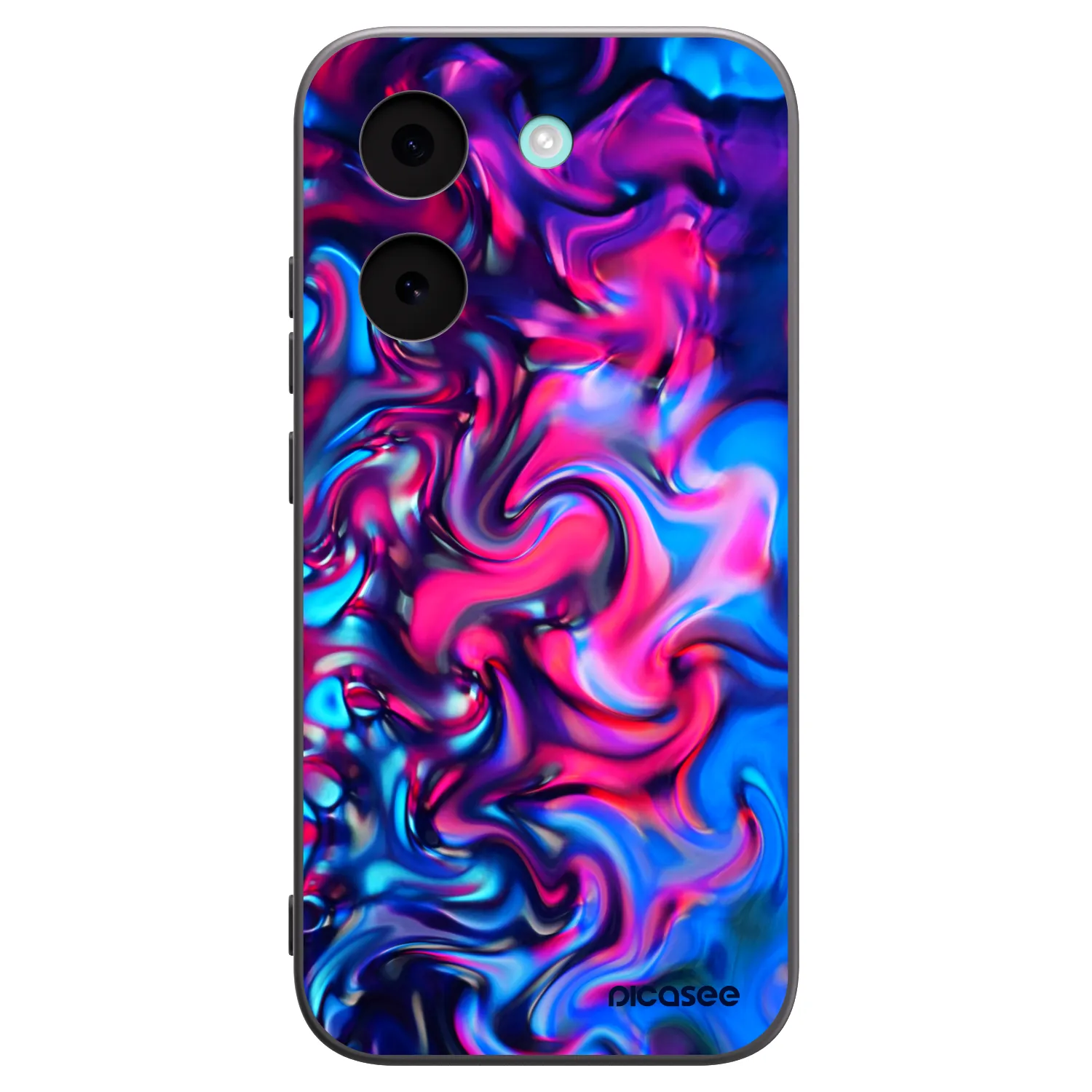 Picasee Μαύρη θήκη σιλικόνης για Xiaomi Poco X8 Pro - Redlight