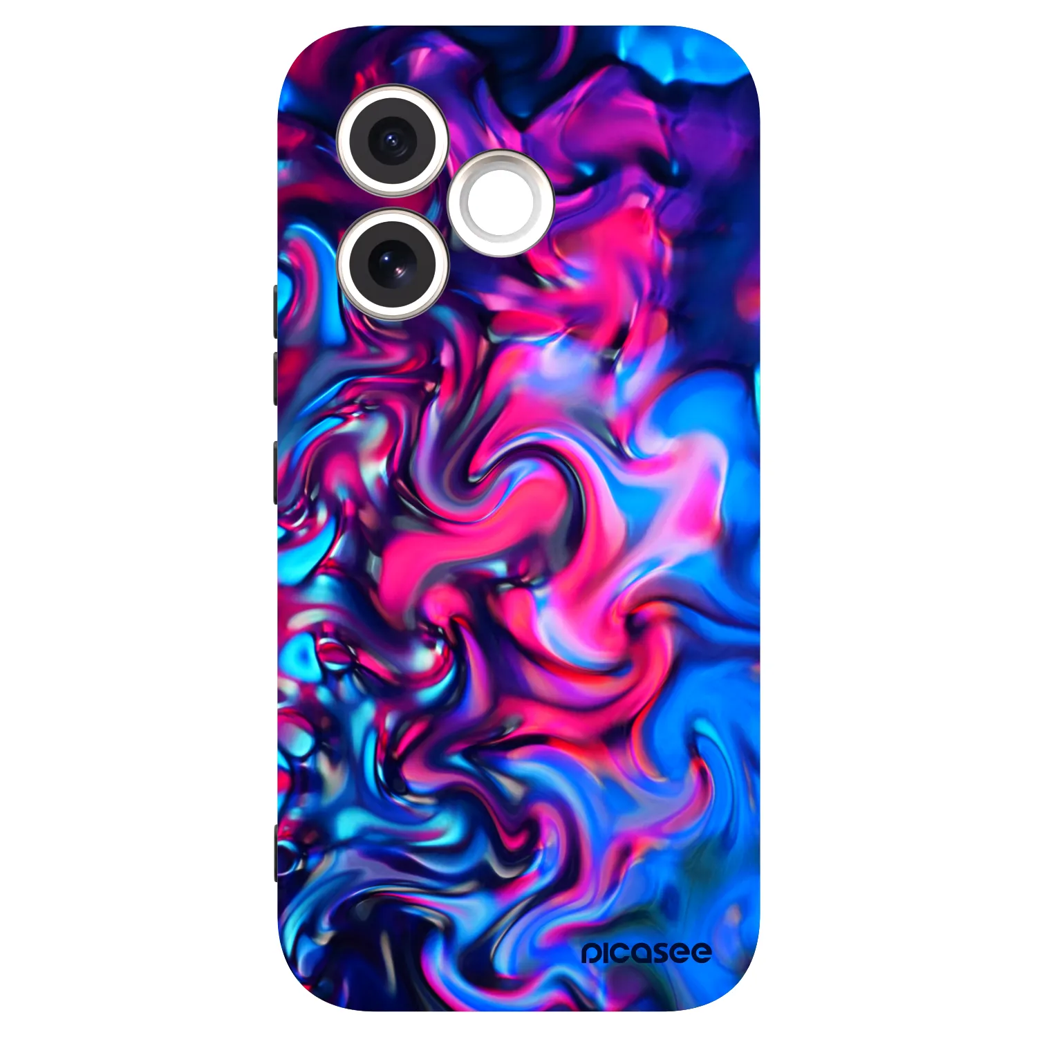 Picasee Μαύρη θήκη σιλικόνης για Honor 600 Lite - Redlight