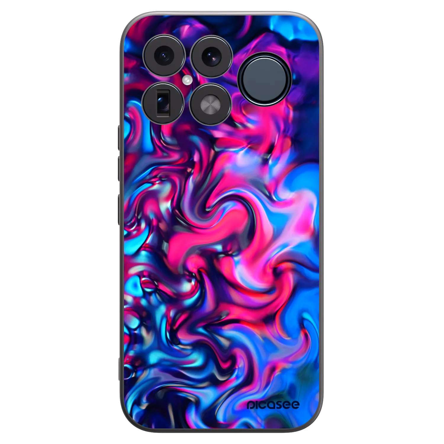 Picasee Μαύρη θήκη σιλικόνης για Xiaomi Poco F8 Ultra - Redlight