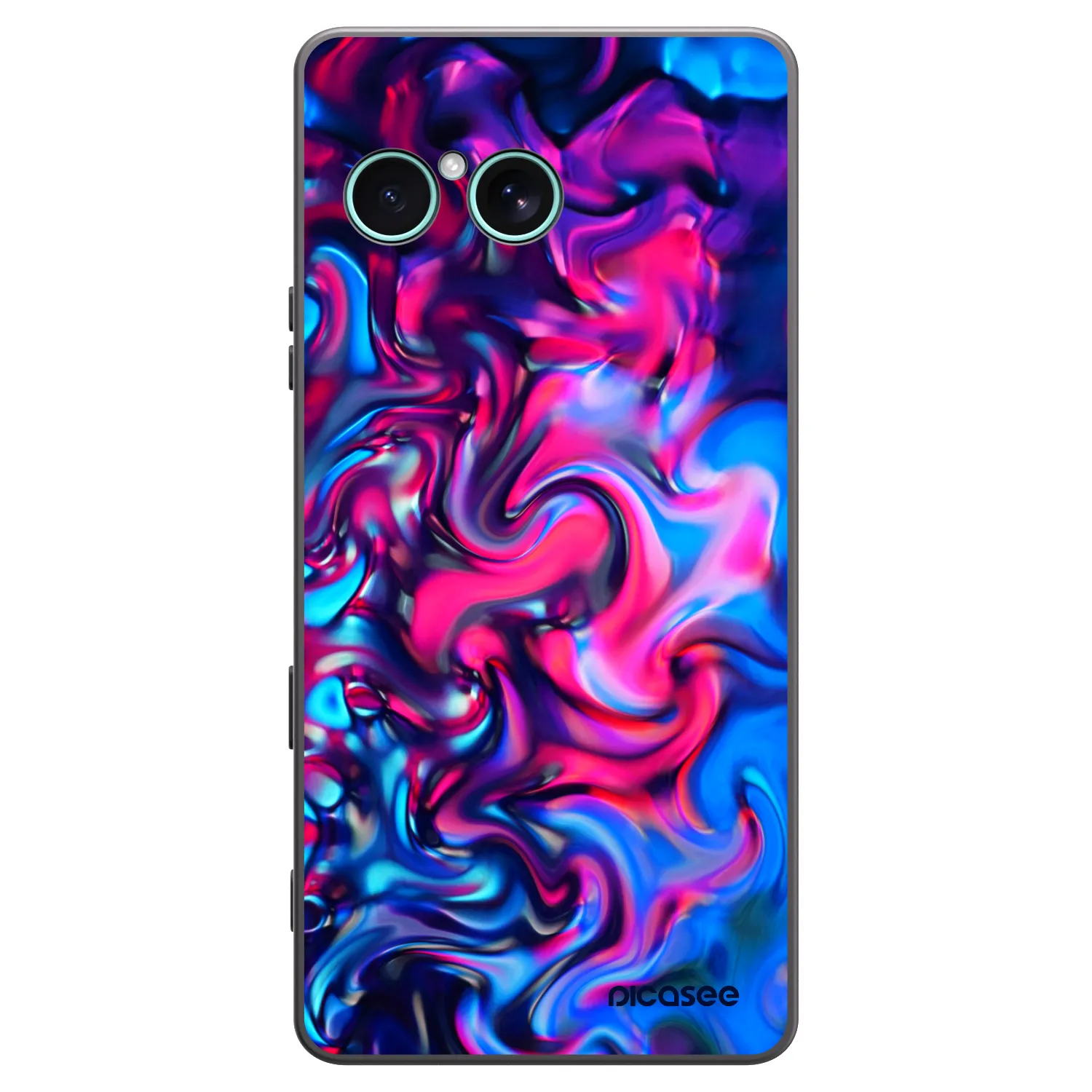 Picasee Μαύρη θήκη σιλικόνης για Sony Xperia 10 VII - Redlight