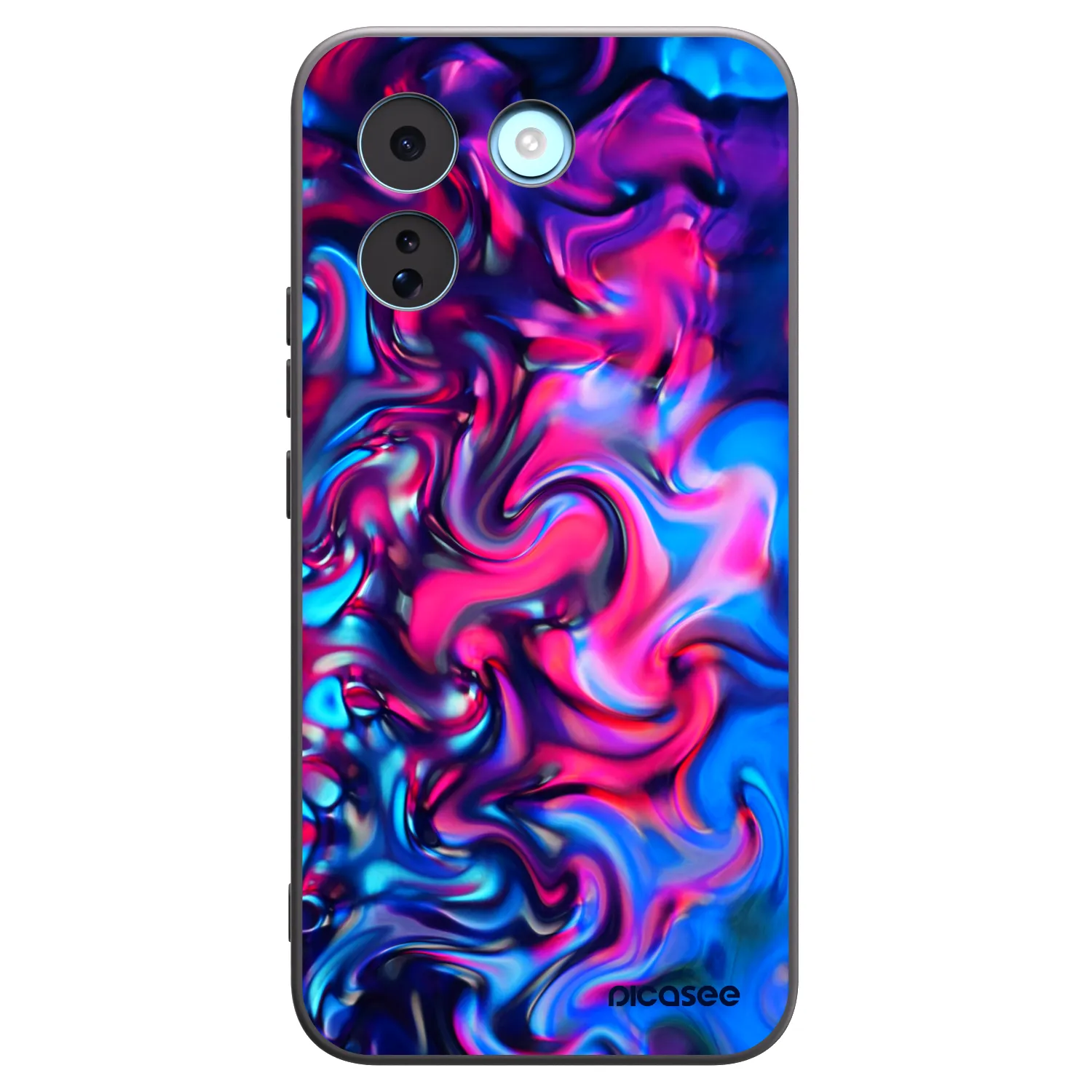 Picasee Μαύρη θήκη σιλικόνης για Xiaomi Redmi Note 17 Pro MAX 5G - Redlight