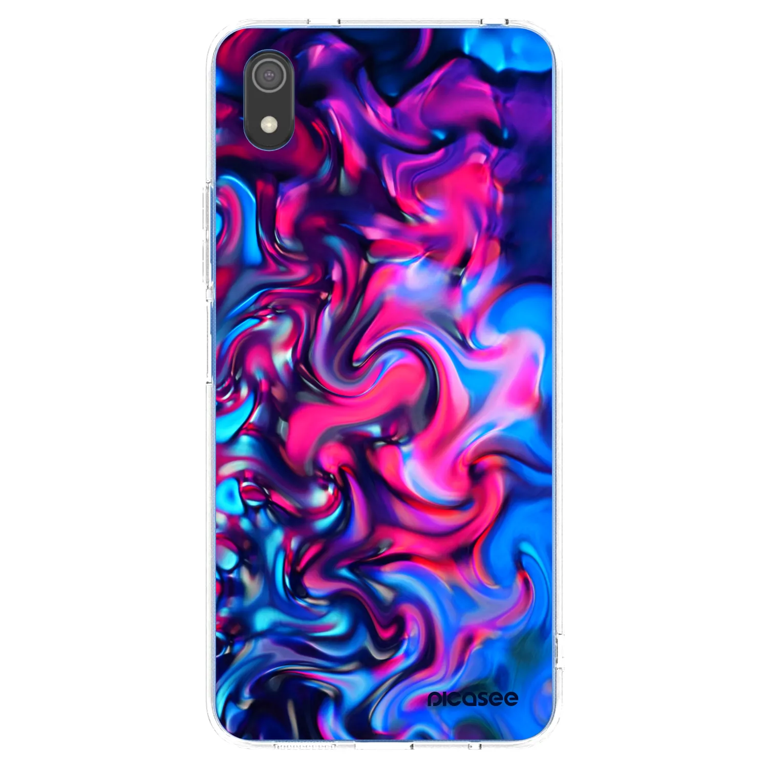 Picasee διαφανής θήκη σιλικόνης Xiaomi Redmi 7A - Redlight