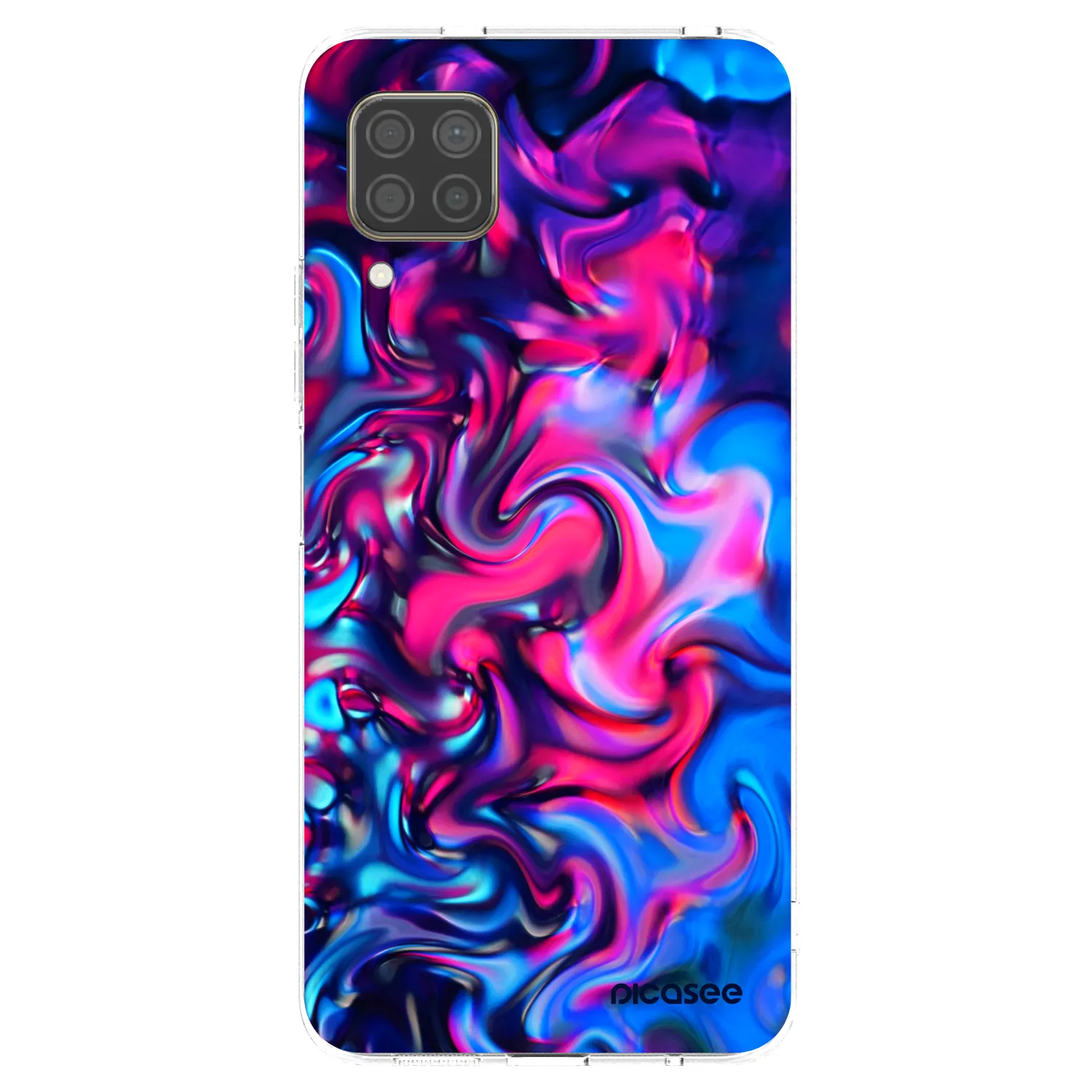 Picasee διαφανής θήκη σιλικόνης Huawei P40 Lite - Redlight