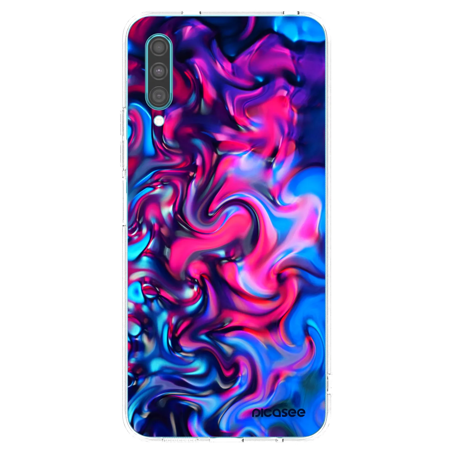 Picasee διαφανής θήκη σιλικόνης Samsung Galaxy A30s A307F - Redlight