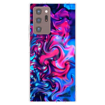 Picasee διαφανής θήκη σιλικόνης Samsung Galaxy Note 20 Ultra - Redlight