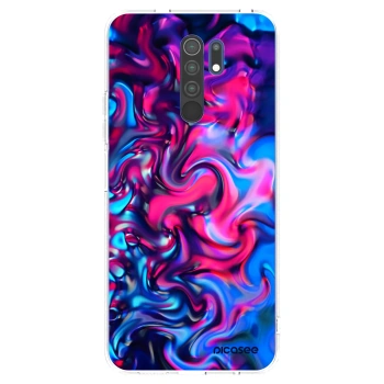 Picasee διαφανής θήκη σιλικόνης Xiaomi Redmi 9 - Redlight