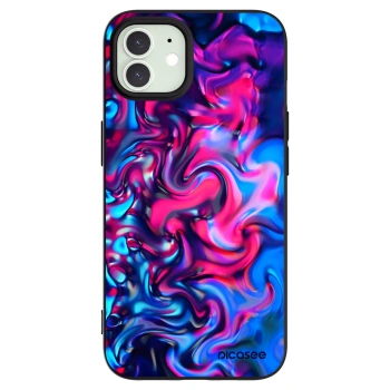 Picasee Μαύρη θήκη σιλικόνης για Apple iPhone 12 Pro - Redlight