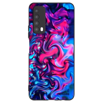 Picasee Μαύρη θήκη σιλικόνης για Huawei P Smart 2021 - Redlight
