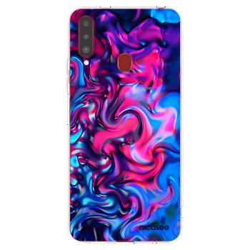 Picasee διαφανής θήκη σιλικόνης Samsung Galaxy A20s - Redlight