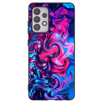 Picasee Μαύρη θήκη σιλικόνης για Samsung Galaxy A52 5G A525F - Redlight