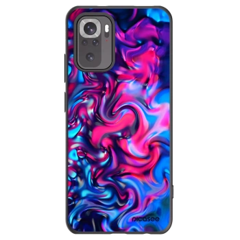 Picasee Μαύρη θήκη σιλικόνης για Xiaomi Redmi Note 10S - Redlight