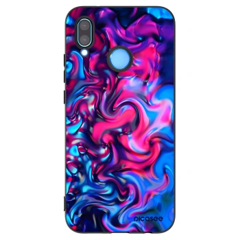 Picasee Μαύρη θήκη σιλικόνης για Huawei P20 Lite - Redlight