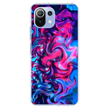 Picasee διαφανής θήκη σιλικόνης Xiaomi Mi 11 Lite - Redlight