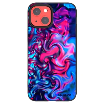 Picasee Μαύρη θήκη σιλικόνης για Apple iPhone 13 mini - Redlight