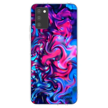 Picasee διαφανής θήκη σιλικόνης Samsung Galaxy A02s A025G - Redlight
