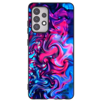 Picasee Μαύρη θήκη σιλικόνης για Samsung Galaxy A52s 5G A528B - Redlight