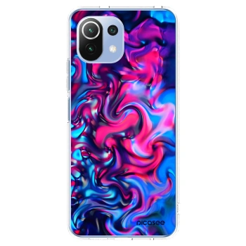 Picasee διαφανής θήκη σιλικόνης Xiaomi 11 Lite 5G NE - Redlight