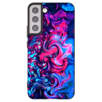 Picasee Μαύρη θήκη σιλικόνης για Samsung Galaxy S22+ 5G - Redlight