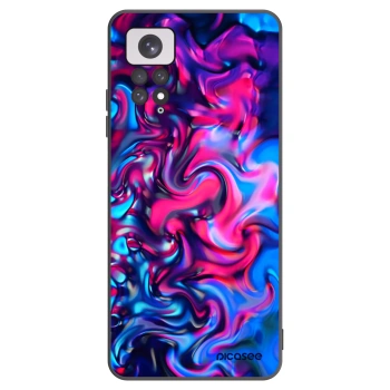 Picasee Μαύρη θήκη σιλικόνης για Xiaomi Redmi Note 11 - Redlight