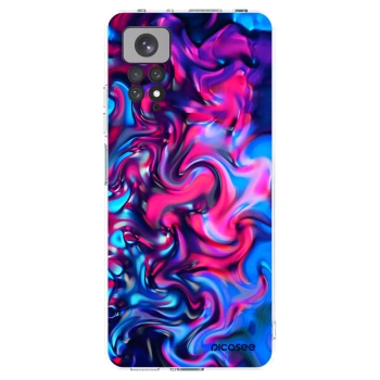 Picasee διαφανής θήκη σιλικόνης Xiaomi Redmi Note 11 - Redlight