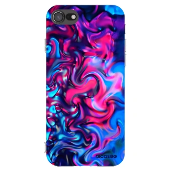 Picasee διαφανής θήκη σιλικόνης Apple iPhone SE 2022 - Redlight