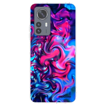 Picasee διαφανής θήκη σιλικόνης Xiaomi 12 Pro - Redlight