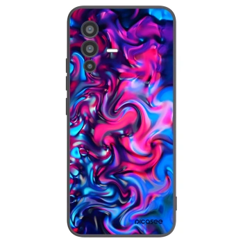 Picasee Μαύρη θήκη σιλικόνης για Vivo V23 5G - Redlight