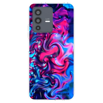 Picasee διαφανής θήκη σιλικόνης Vivo V23 5G - Redlight