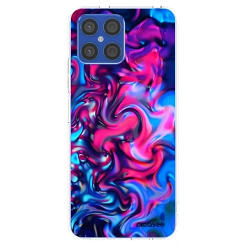 Picasee διαφανής θήκη σιλικόνης Honor X8 4G - Redlight
