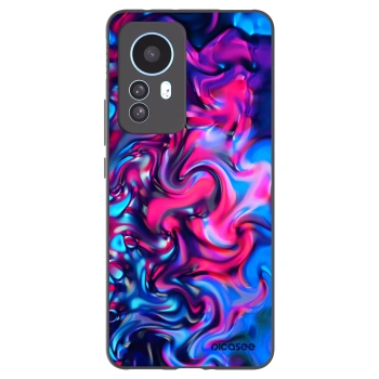 Picasee Μαύρη θήκη σιλικόνης για Xiaomi 12T - Redlight