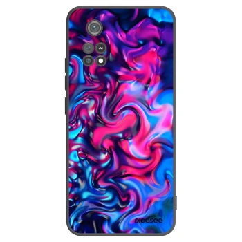 Picasee Μαύρη θήκη σιλικόνης για Xiaomi Poco M4 Pro - Redlight