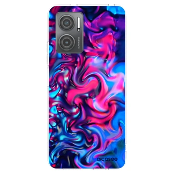 Picasee διαφανής θήκη σιλικόνης Xiaomi Redmi 10 5G - Redlight