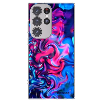 Picasee διαφανής θήκη σιλικόνης Samsung Galaxy S23 Ultra 5G - Redlight