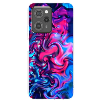 Picasee Μαύρη θήκη σιλικόνης για Xiaomi Poco X5 Pro - Redlight