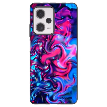 Picasee Μαύρη θήκη σιλικόνης για Xiaomi Redmi Note 12 Pro+ 5G - Redlight