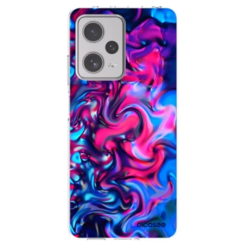 Picasee διαφανής θήκη σιλικόνης Xiaomi Redmi Note 12 Pro+ 5G - Redlight