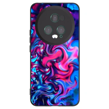 Picasee Μαύρη θήκη σιλικόνης για Honor Magic5 Pro - Redlight
