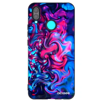 Picasee Μαύρη θήκη σιλικόνης για Huawei Nova 3 - Redlight