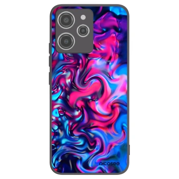 Picasee Μαύρη θήκη σιλικόνης για Xiaomi Redmi 12 4G - Redlight