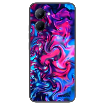 Picasee Μαύρη θήκη σιλικόνης για Realme C33 (2023) - Redlight