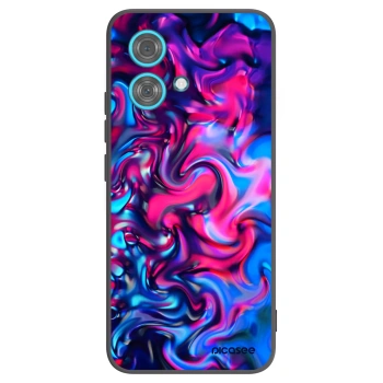 Picasee Μαύρη θήκη σιλικόνης για Motorola Edge 40 Neo - Redlight