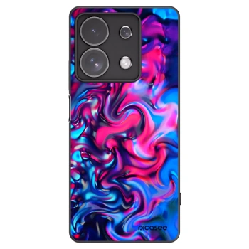 Picasee Μαύρη θήκη σιλικόνης για Xiaomi Redmi Note 13 Pro 4G - Redlight