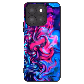 Picasee Μαύρη θήκη σιλικόνης για Honor X8b - Redlight