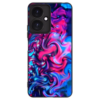 Picasee Μαύρη θήκη σιλικόνης για Xiaomi Redmi 13C 5G - Redlight