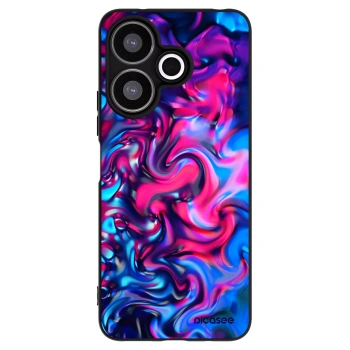 Picasee Μαύρη θήκη σιλικόνης για Xiaomi Redmi 13 4G - Redlight