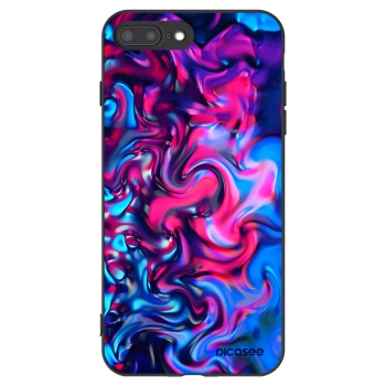 Picasee Μαύρη θήκη σιλικόνης για Apple iPhone 8 Plus - Redlight