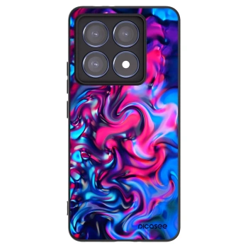 Picasee Μαύρη θήκη σιλικόνης για Xiaomi 14T Pro - Redlight