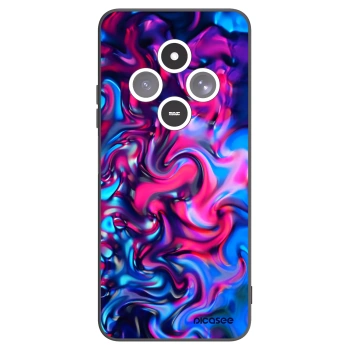 Picasee Μαύρη θήκη σιλικόνης για Xiaomi Redmi 14C - Redlight