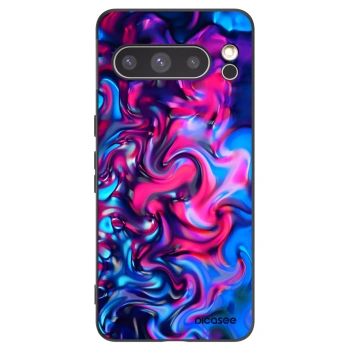 Picasee Μαύρη θήκη σιλικόνης για Google Pixel 8 Pro - Redlight